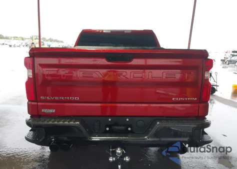 2021 Chevrolet Silverado 1500 4Wd Short Bed Custom Trail Boss из США, поврежденный, VIN 1GCPYCEFXMZ401837